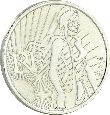 Pièce France - Monnaie de Paris 5 Euros Argent FRANCE 2008 - La Semeuse (MDP)