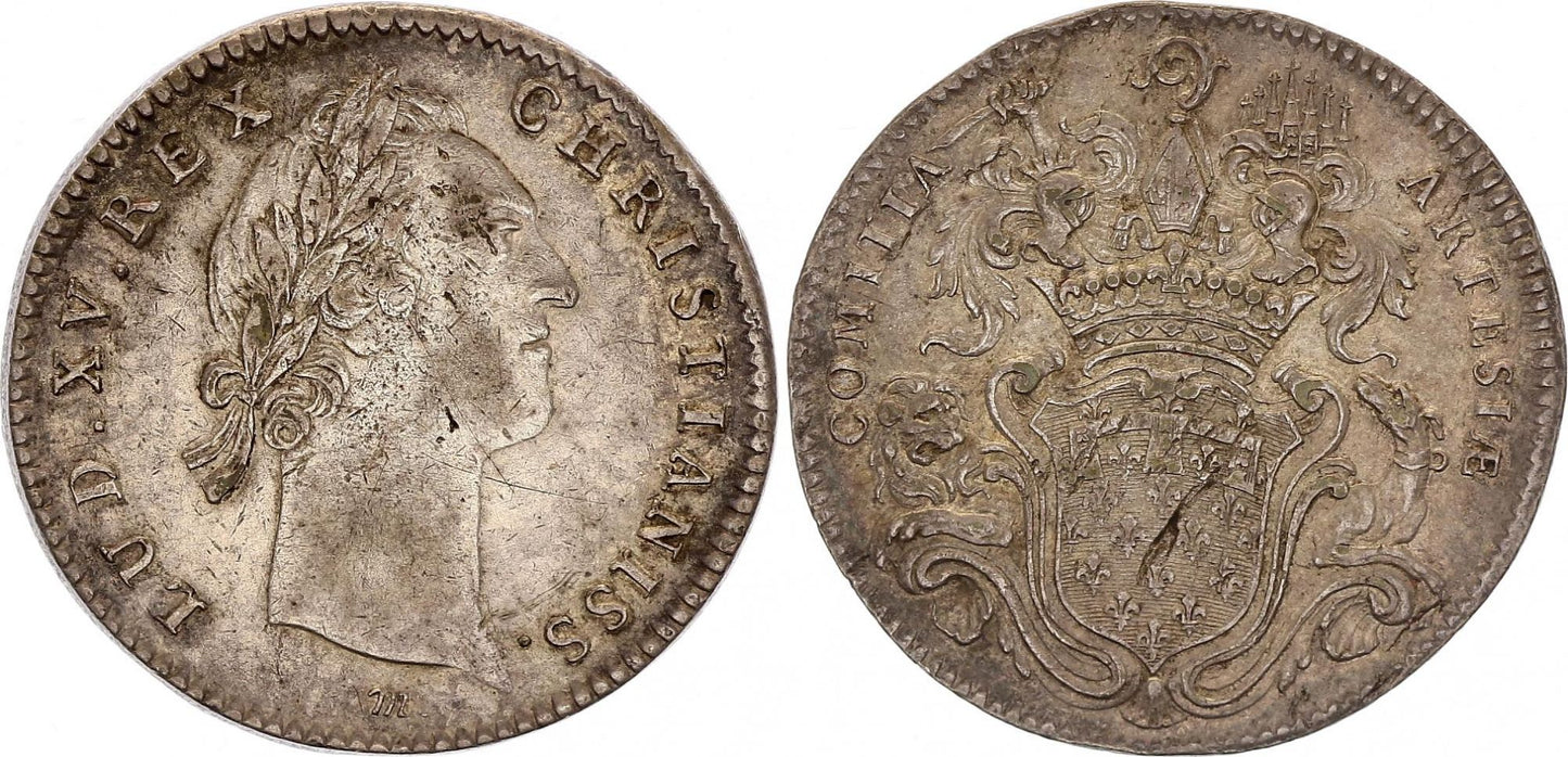 France Louis XV - Etat d'Artois - ND - Argent