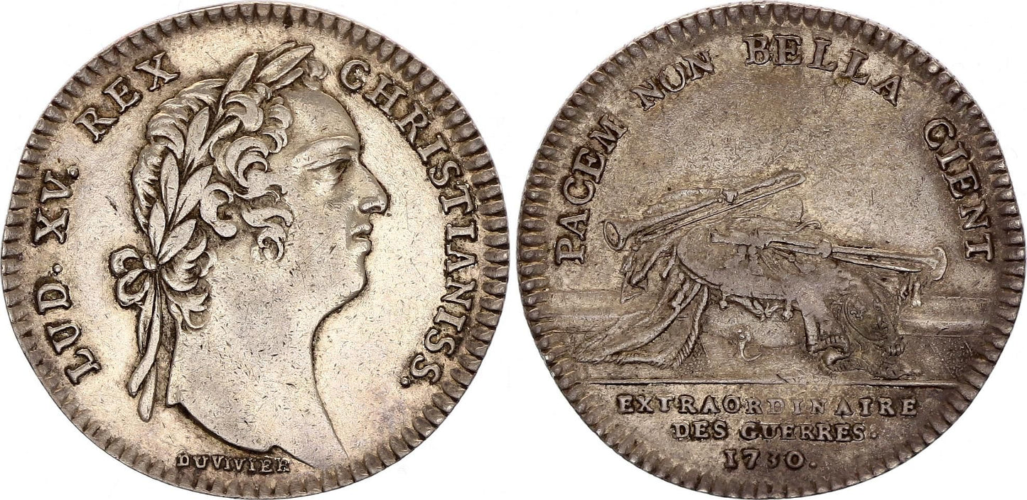France Louis XV - Extraordinaires des Guerres - 1730 - Argent