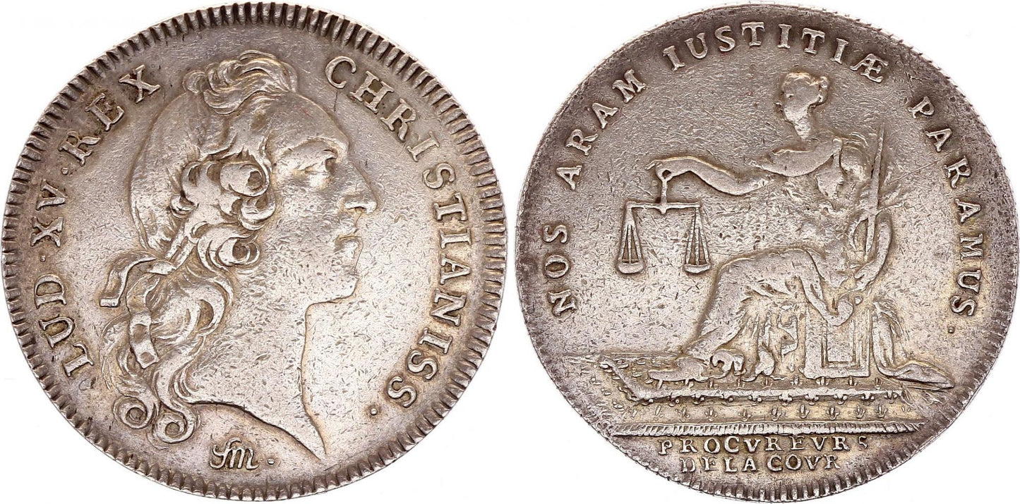 France Louis XV - Procureurs de la Cour - ND - Argent