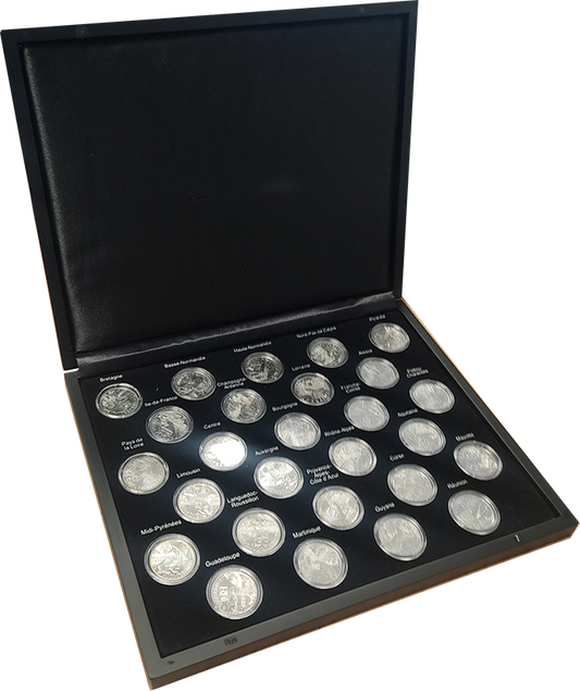 Pièce France - Monnaie de Paris Coffret Euros des Régions 2011 - 27 X 10 Euros -  Argent