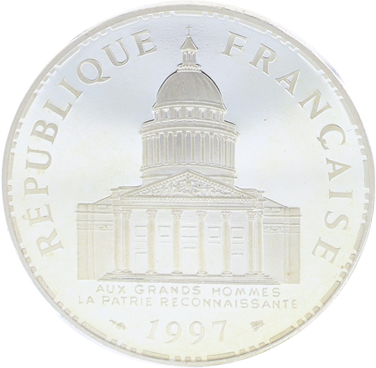 Pièce France 100 Francs Panthéon - Frappe monnaie - 1997 - Argent