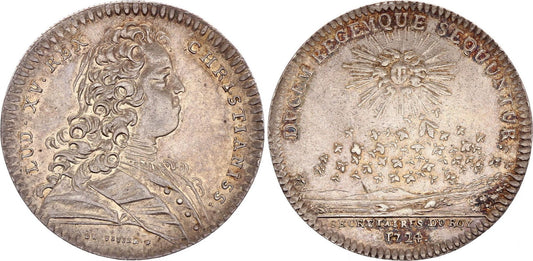 France Louis XV -  Secrétaires du Roi - 1724 - Argent