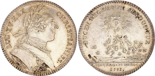 France Louis XV -  Secrétaires du Roi - 1731 (1750) - Argent