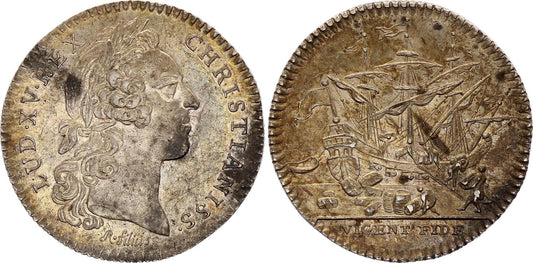 France Louis XV - Chambre de Commerce de Bayonne - ND (1725)- Argent